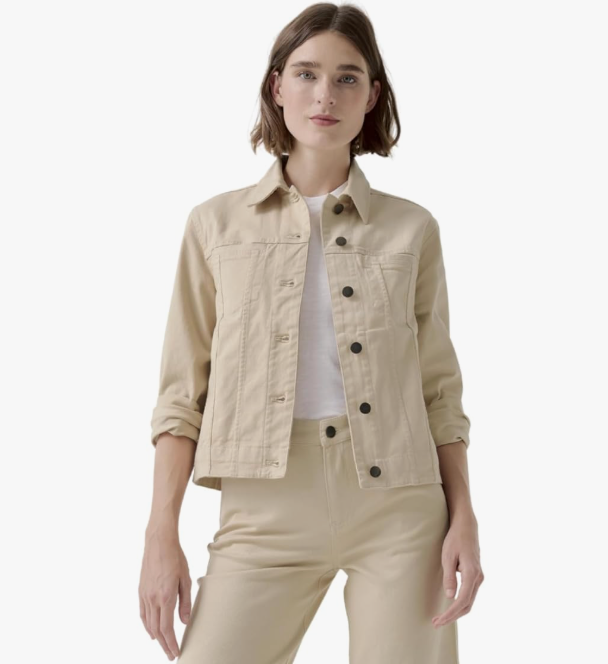 soft cotton clothes pact women's denim jacket