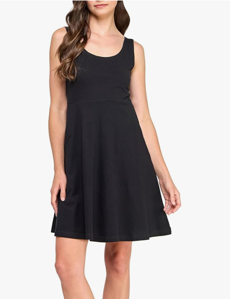soft cotton clothes casual sleeveless dress
