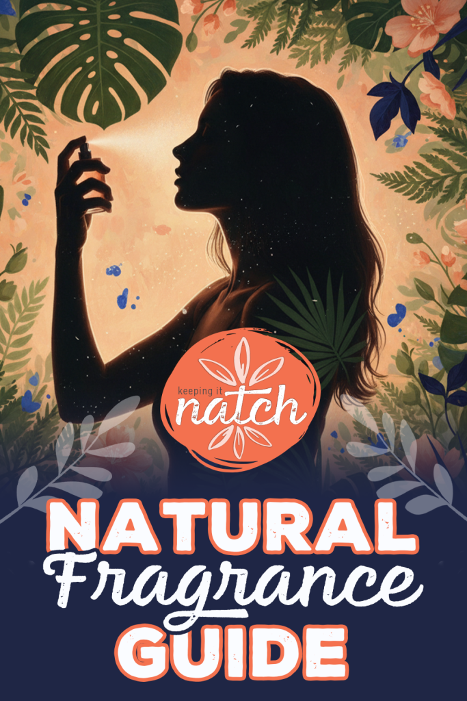 natural fragrance guide pinterest graphic