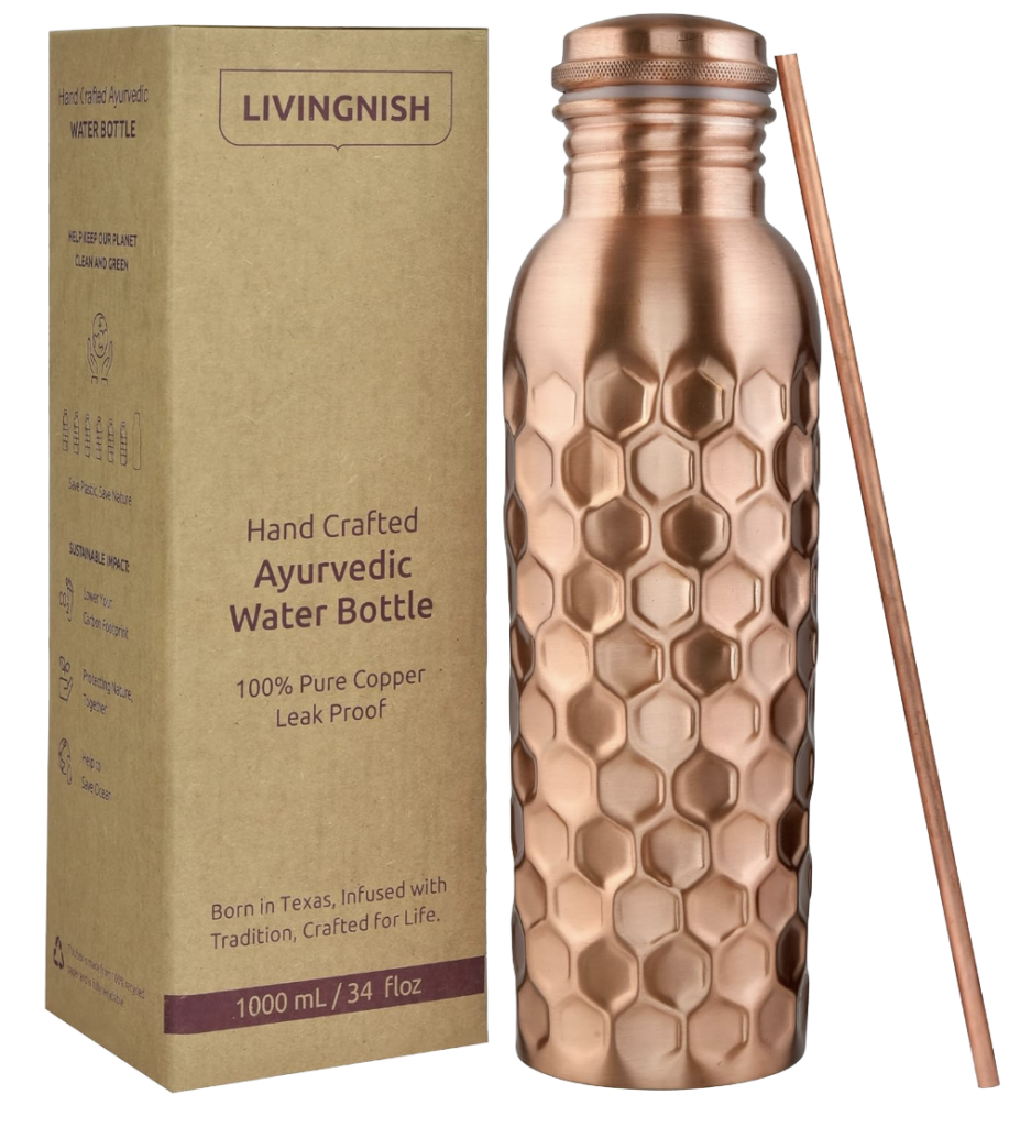 copper water bottle